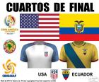 Προημιτελικούς του το Copa América Centenario 2016, εναντίον των Ηνωμένων Πολιτειών. Ισημερινός